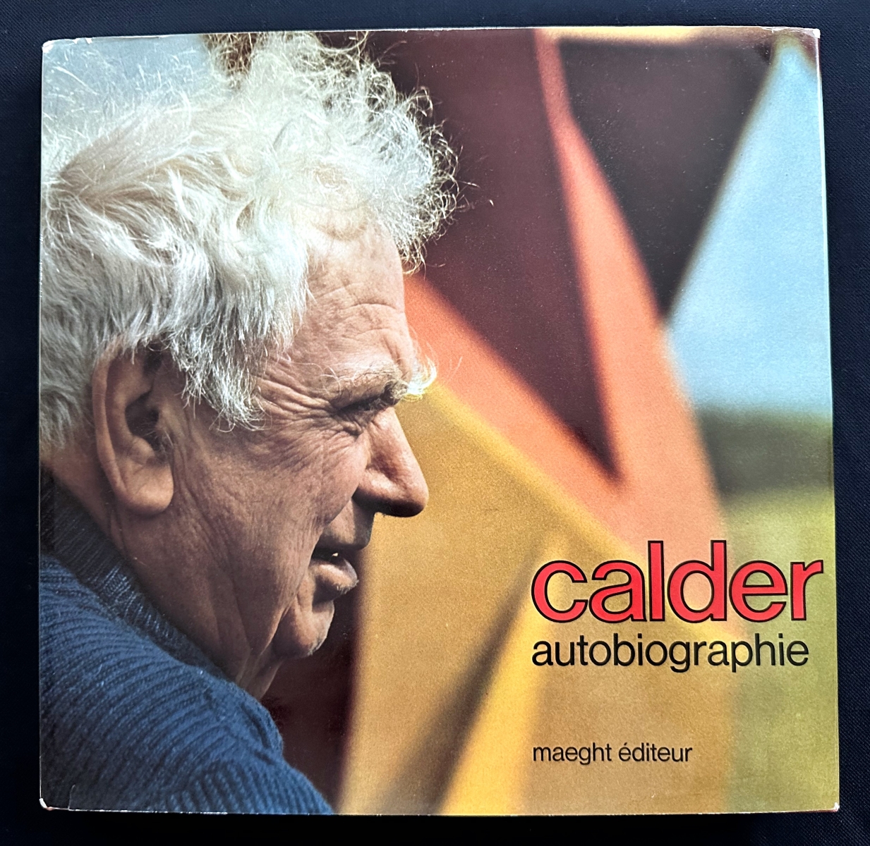 Calder: Autobiographie. With 3 original lithographs.